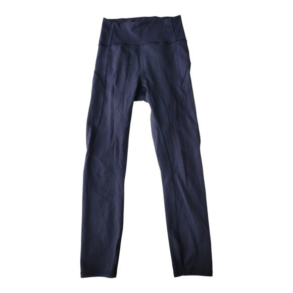 Lululemon Wunder Under Crop Hi-Rise Full-On Luxtreme 21" Black First Release 2 - Picture 3 of 8